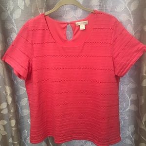 Christopher & Banks Short-Sleeved Top